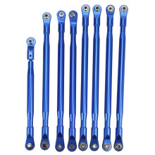 (Blue) Aluminum Rod Link Set for Axial SCX6 JLU 1/6 Orange