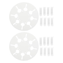 2pcs Bed Sheet Detangler Reduces Tangles Washer Dryer Round