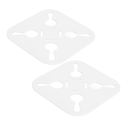 2pcs Anti Tangle Laundry Gadget PP Quick Drying Square 2