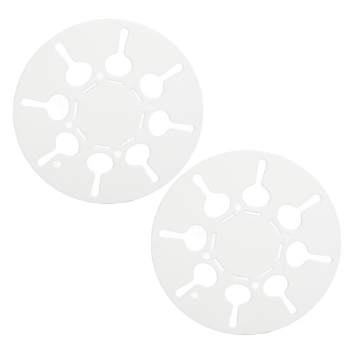 2pcs Bed Sheet Detangler Reduces Tangles Washer Dryer Round 1