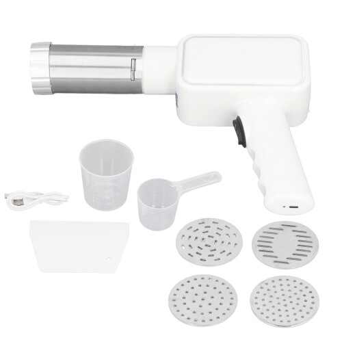Handheld Electric Pasta Maker 5-in-1 Cordless Noodle Maker