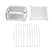 Foldable Portable Stainless Steel Charcoal BBQ Grill Outdoor Camping