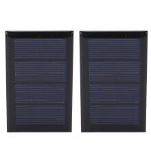 2Pcs 2V 210mA Mini Solar Panel 80x50mm DIY