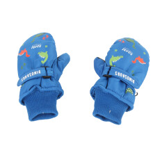 Kids Mittens Cartoon Winter Windproof Fleece Lined Gloves 2-5 Years
