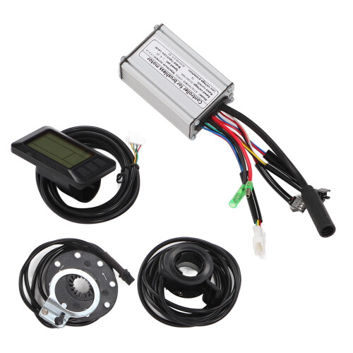 36V/48V 250W 15A Brushless Controller LCD7U Panel 130X Throttle 8C 1