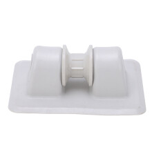 (Grey) Kayak Anchor Roller PVC Plastic Pulley Bracket Grey