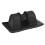 (Black) Kayak Anchor Roller PVC Plastic Pulley Bracket Grey 4