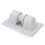 (Grey) Kayak Anchor Roller PVC Plastic Pulley Bracket Grey 3