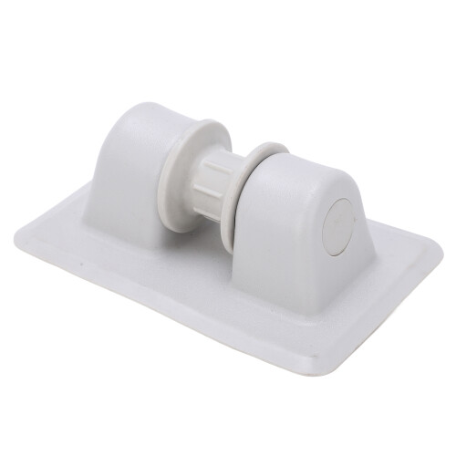 (Grey) Kayak Anchor Roller PVC Plastic Pulley Bracket Grey 2