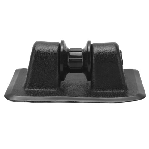 (Black) Kayak Anchor Roller PVC Plastic Pulley Bracket Grey 2