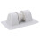 (Grey) Kayak Anchor Roller PVC Plastic Pulley Bracket Grey 2