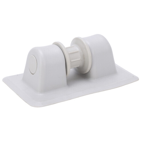 (Grey) Kayak Anchor Roller PVC Plastic Pulley Bracket Grey 1