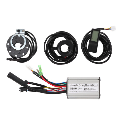 36V/48V 250W 15A Brushless Motor Controller LCD4 Panel 130X Throttle