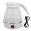 (White) Foldable Electric Kettle 600ml Fast Boiling Portable 1