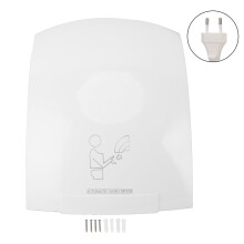 (EU Plug 220V) 1200W Automatic Hand Dryer 10S Fast Warm Air Bathroom EU 220V