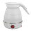 (White) Foldable Electric Kettle 600ml Fast Boiling Portable 3