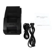 58mm Thermal POS Printer USB Mini Pocket Bill Printer 100-240V