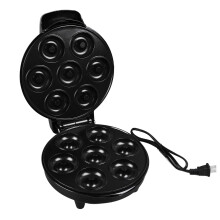 1200W Mini Donut Maker Adjustable Temperature Anti-Stick