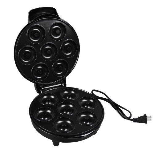 1200W Mini Donut Maker Adjustable Temperature Anti-Stick