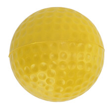 (Yellow) 42.5mm PU Foam Golf Balls Strong Flexibility Outdoor Practice Green