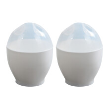 Microwave Egg Cup Mini Easy Clean Egg Poaching Cups Set of 2