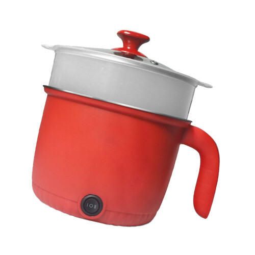 Mini Electric Cooking Pot with Lid for Student Dorm 1