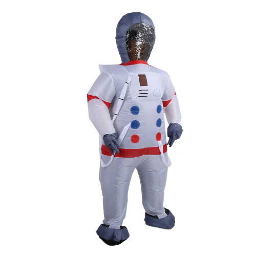 Inflatable Spaceman Costume 210T Polyester Waterproof Party 2