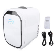 6L Mini Fridge Cooler Warmer Portable Compact for Makeup Skincare