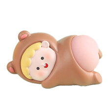 (C) Soft Squeeze Peach Butt Toy Resin Stress Relief for Car Interior