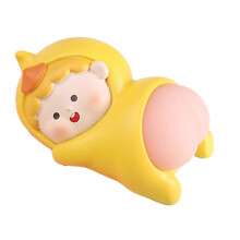(A) Soft Squeeze Peach Butt Toy Resin Stress Relief for Car Interior