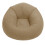 (Grey) Inflatable Sofa Flocking Portable Folding Chair Blow Up Couch Red 3