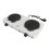 Double Cast Iron Burner 2000W Electric Hot Plate 5 Level Control 4