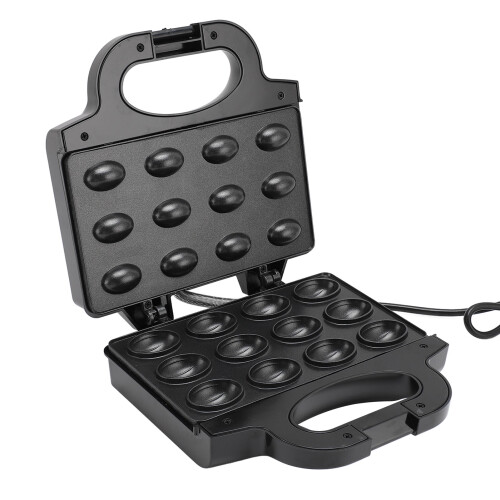 750W Nonstick Walnut Cake Maker 12 Capacity Mini Waffle Bread Machine 2