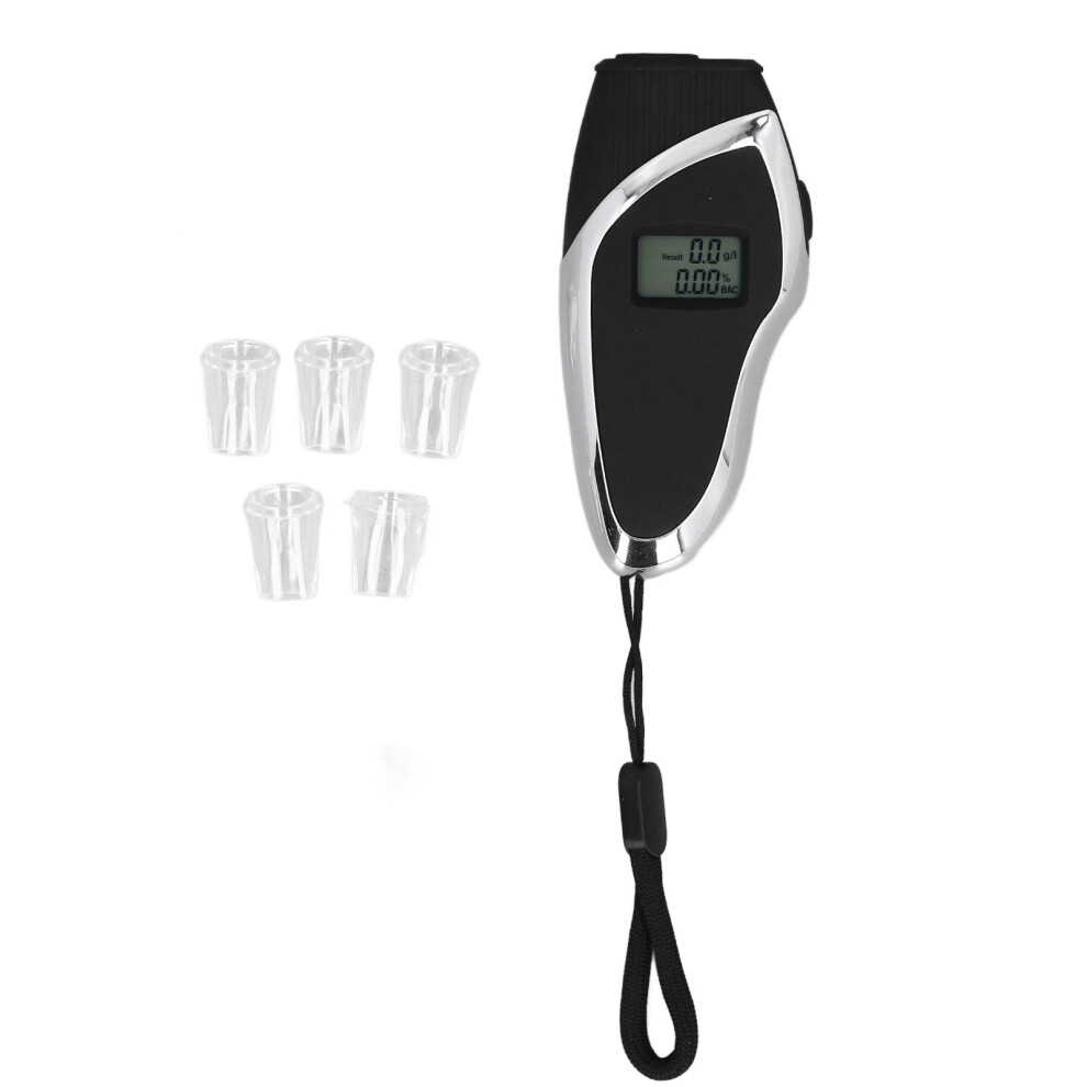 Portable Alcohol Tester High Accuracy With 5 Mouthpieces 588248821491