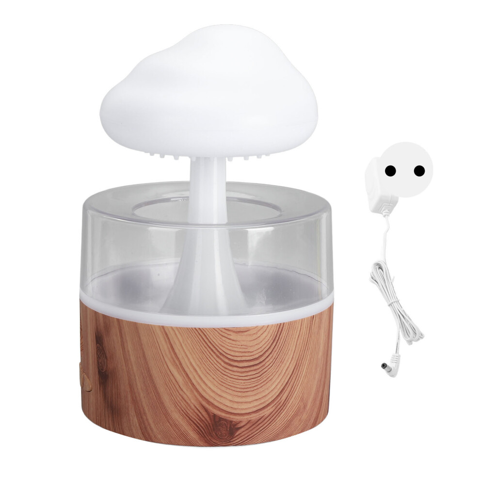 (EU Plug) Rain Cloud Humidifier 7 Color Night Light Aromatherapy Diffuser-image-OPC-PMKC9CW-NEW