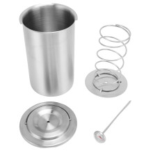 Stainless Steel Ham Maker with Thermometer for Homemade Deli