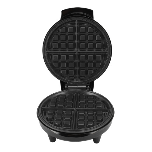 Waffle Maker 1000W Double Sided Nonstick Adjustable Temp Small 2