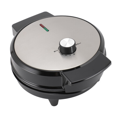 Waffle Maker 1000W Double Sided Nonstick Adjustable Temp Small 1