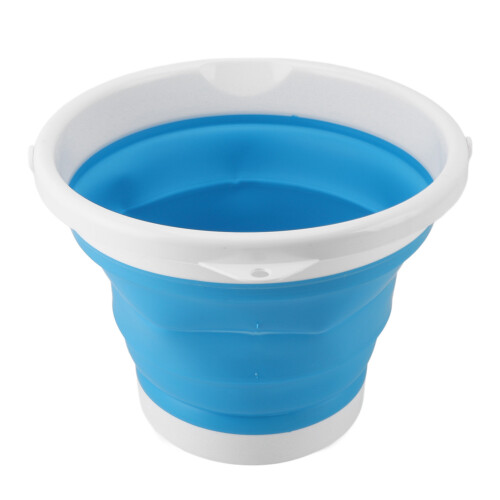 10L Foldable Washing Machine USB Powered Portable Mini Blue 2