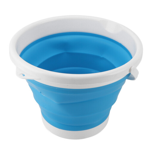 10L Foldable Washing Machine USB Powered Portable Mini Blue 1