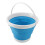 10L Foldable Washing Machine USB Powered Portable Mini Blue 5