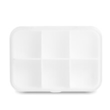 6-Compartment Medicine Organizer Moistureproof Divided Case