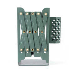 (Blackish Green) Expandable Desktop Metal Bookshelf Blackish Green