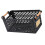 Plastic Storage Basket Multifunctional Hollow Desktop with Handle 5