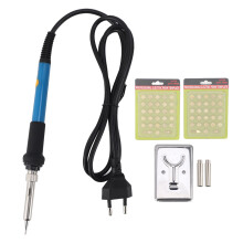 (EU Plug 220V) Electric Engraving Pen with Molds DIY Wood Leather Plastic EU 220V