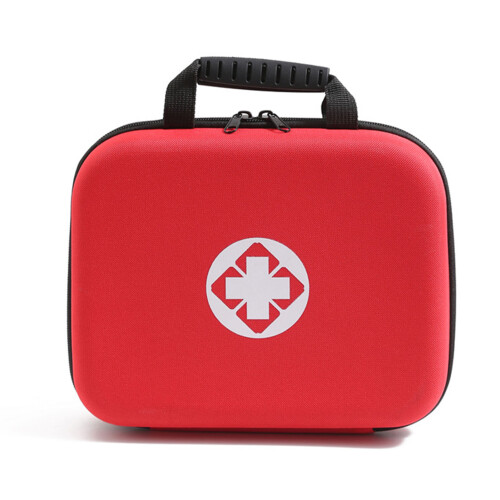 Waterproof Portable Red Hard Shell First Aid Bag