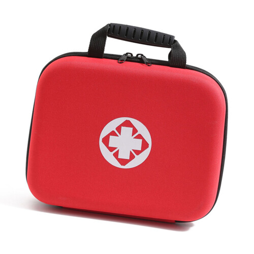 Waterproof Portable Red Hard Shell First Aid Bag 2