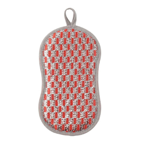 Dual Sided Reusable Scrub Sponge for Kitchen Dishwashing