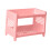 (Pink) 2 Tier Desktop Shelf Plastic Organizer Rack Navy Blue 1