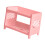 (Pink) 2 Tier Desktop Shelf Plastic Organizer Rack Navy Blue 4